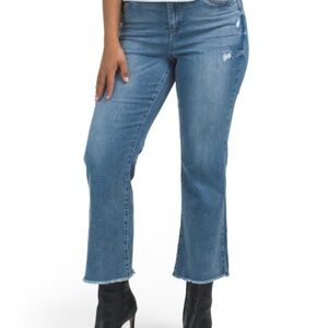 Democracy “Ab Technology” Cropped Jeans Size 8.